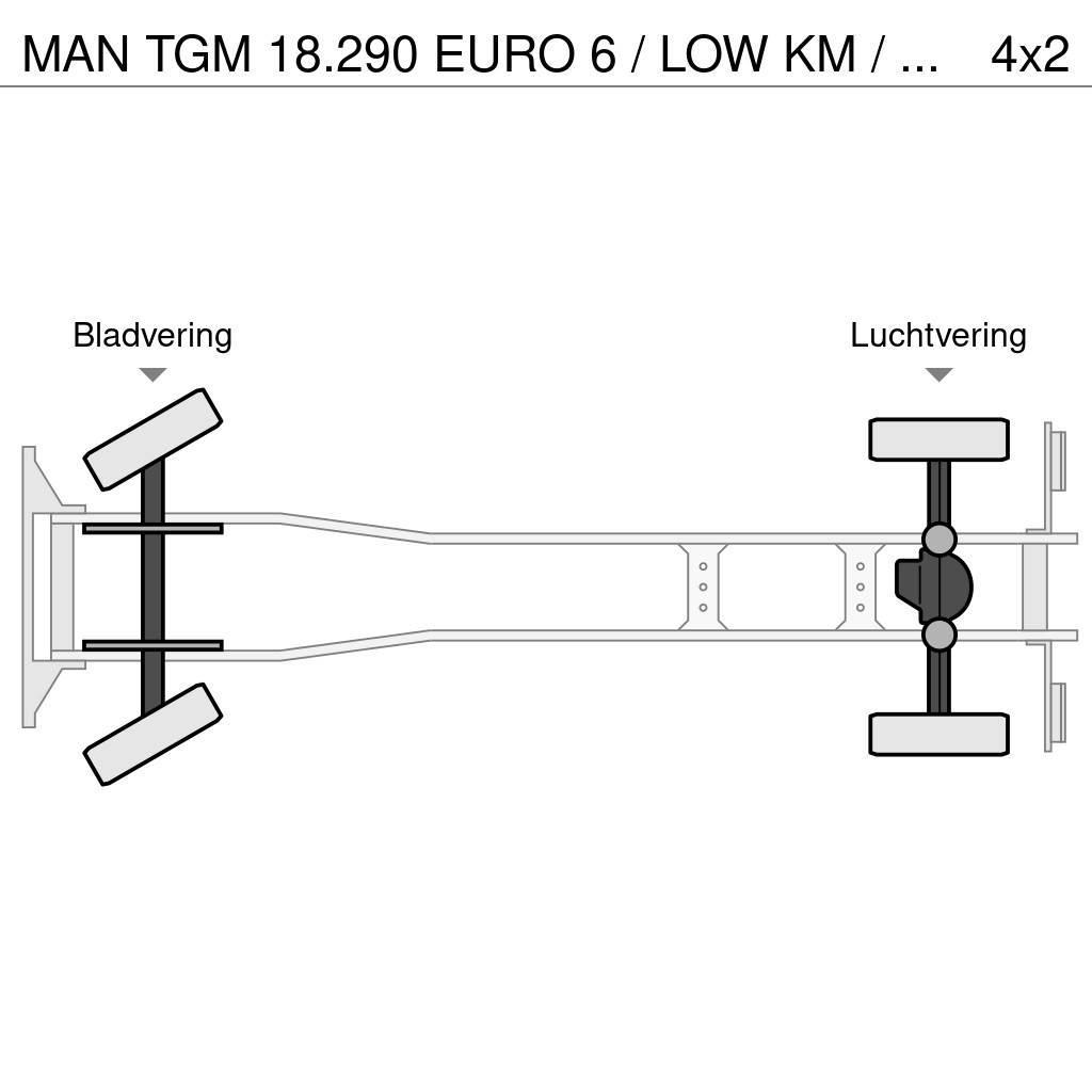 MAN TGM 18.290 EURO 6 / LOW KM / KOLKENZUIGER / PERFEC Slamsugningsbil