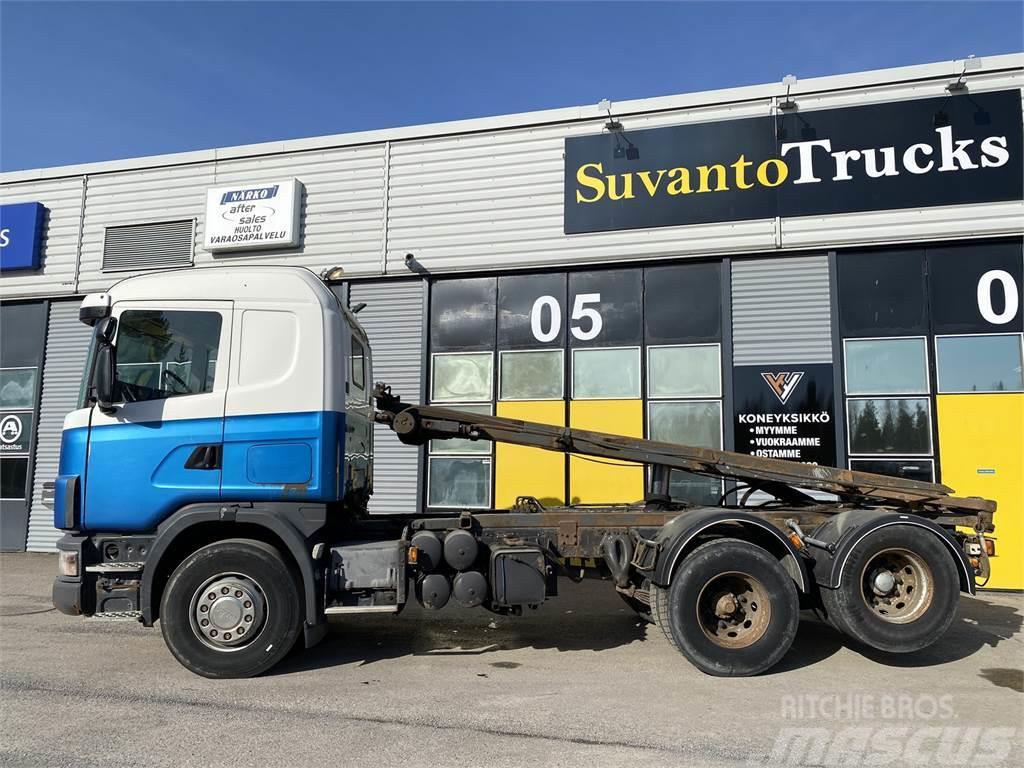 Scania R 124 6X2 Lastväxlare med kabellift