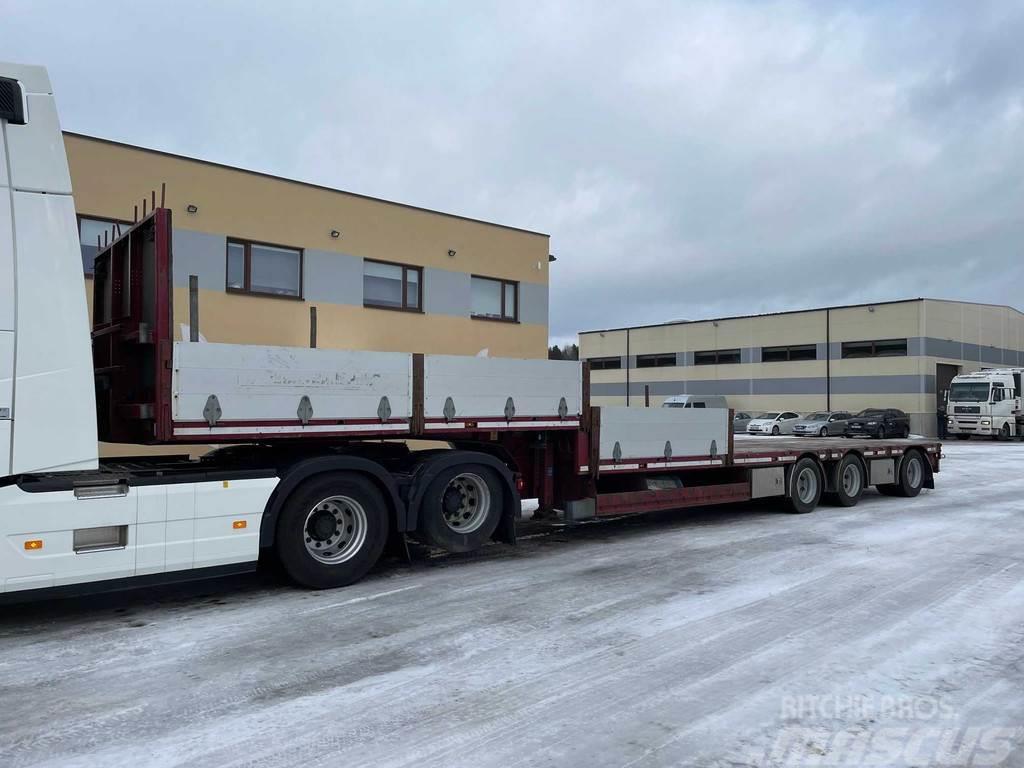 HRD 3-AXLE JUMBO Låg lastande semi trailer