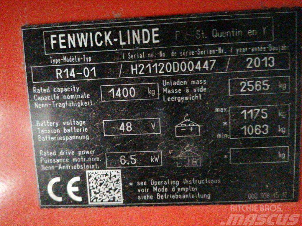 Linde R14-01 Skjutstativtruck