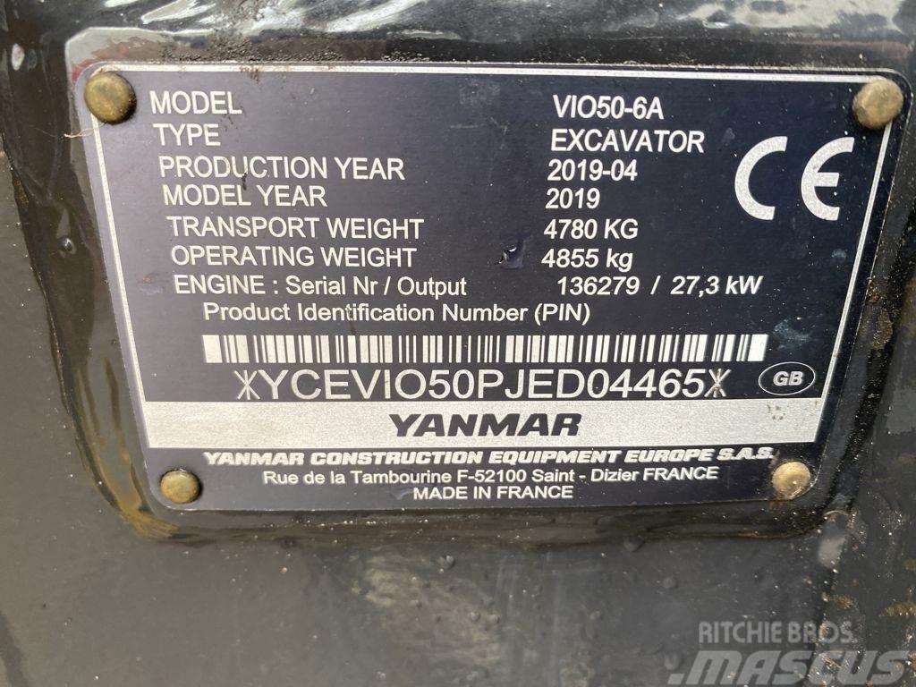 Yanmar VIO50 Bandgrävare