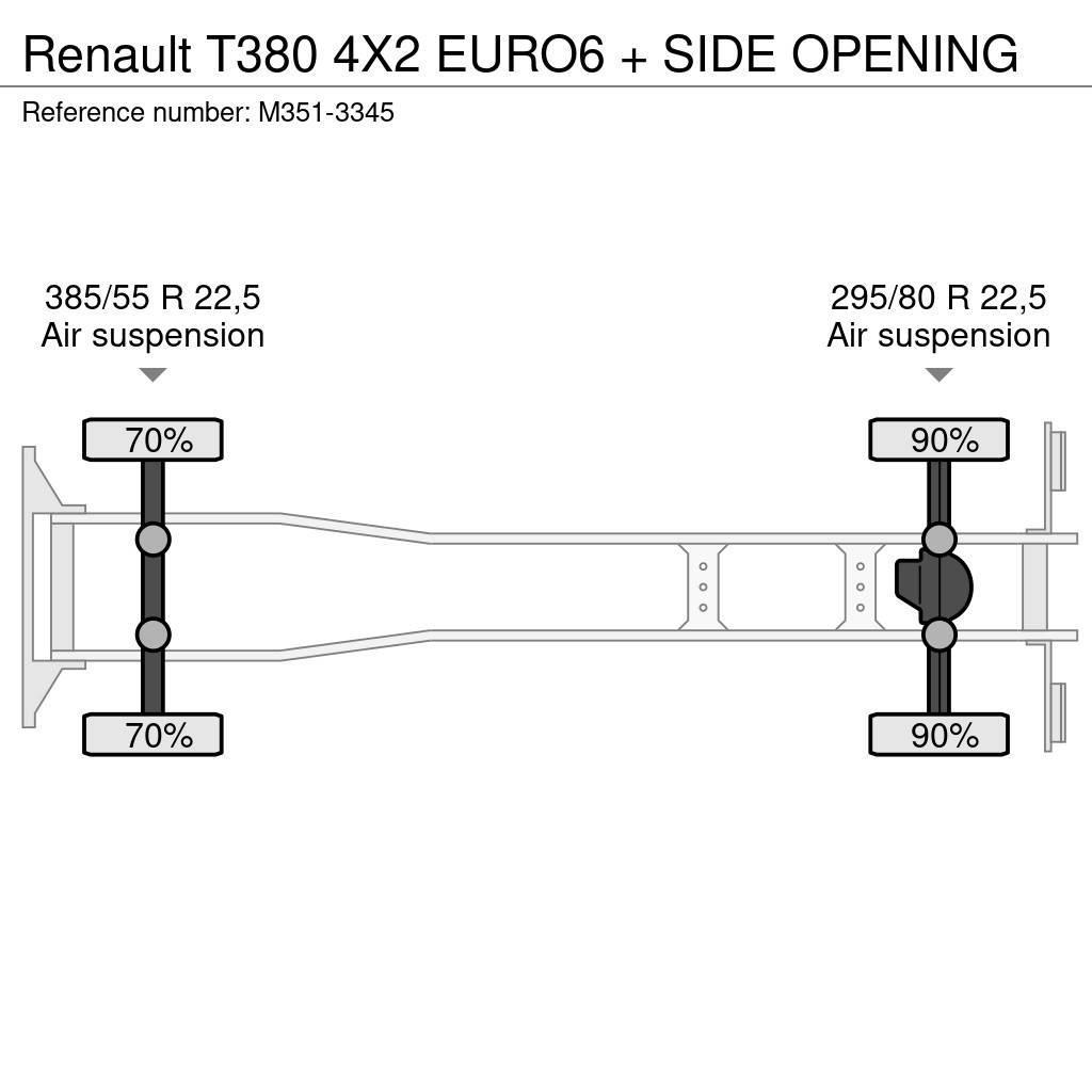Renault T380 4X2 EURO6 + SIDE OPENING Skåpbilar