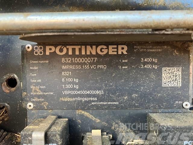 Pöttinger Impress 155 VC PRO Rundbalspressar