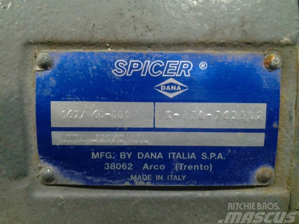 Spicer Dana 162/60-001 - Axle/Achse/As Hjulaxlar