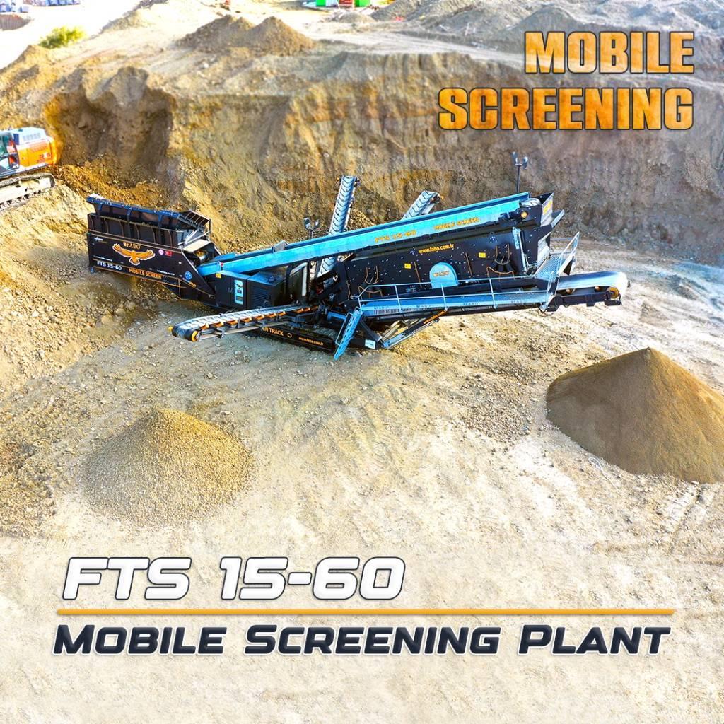 Fabo FTS 15-60 MOBILE SCREENING PLANT Mobila sorteringsverk