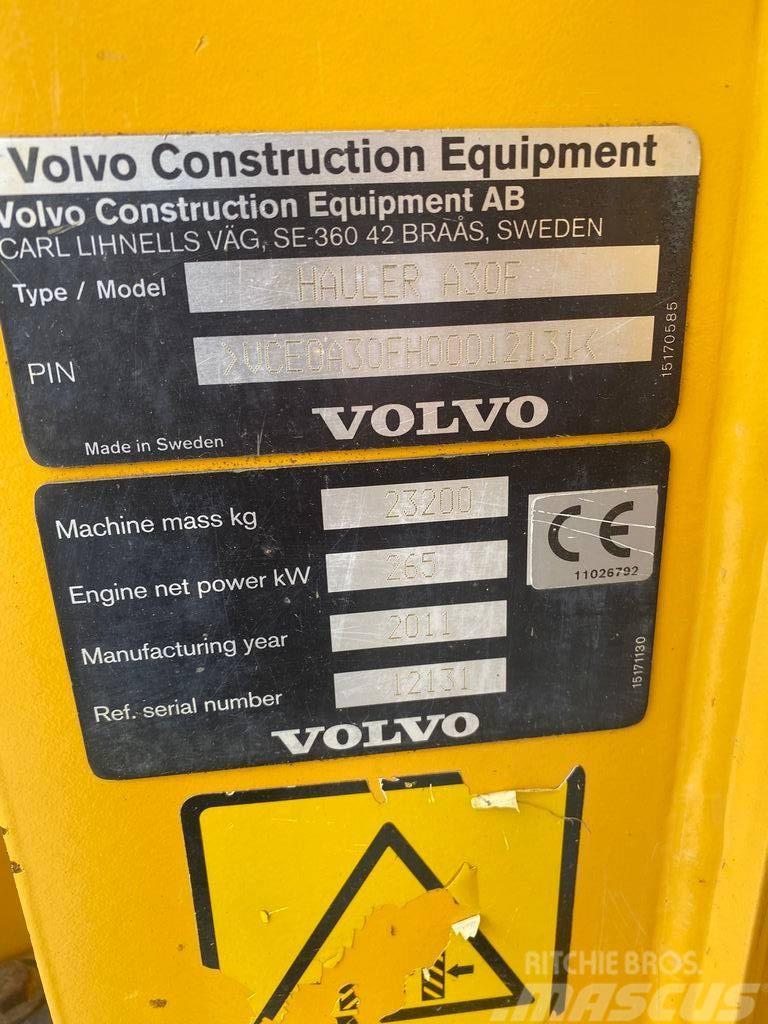 Volvo a30f Midjestyrd dumper