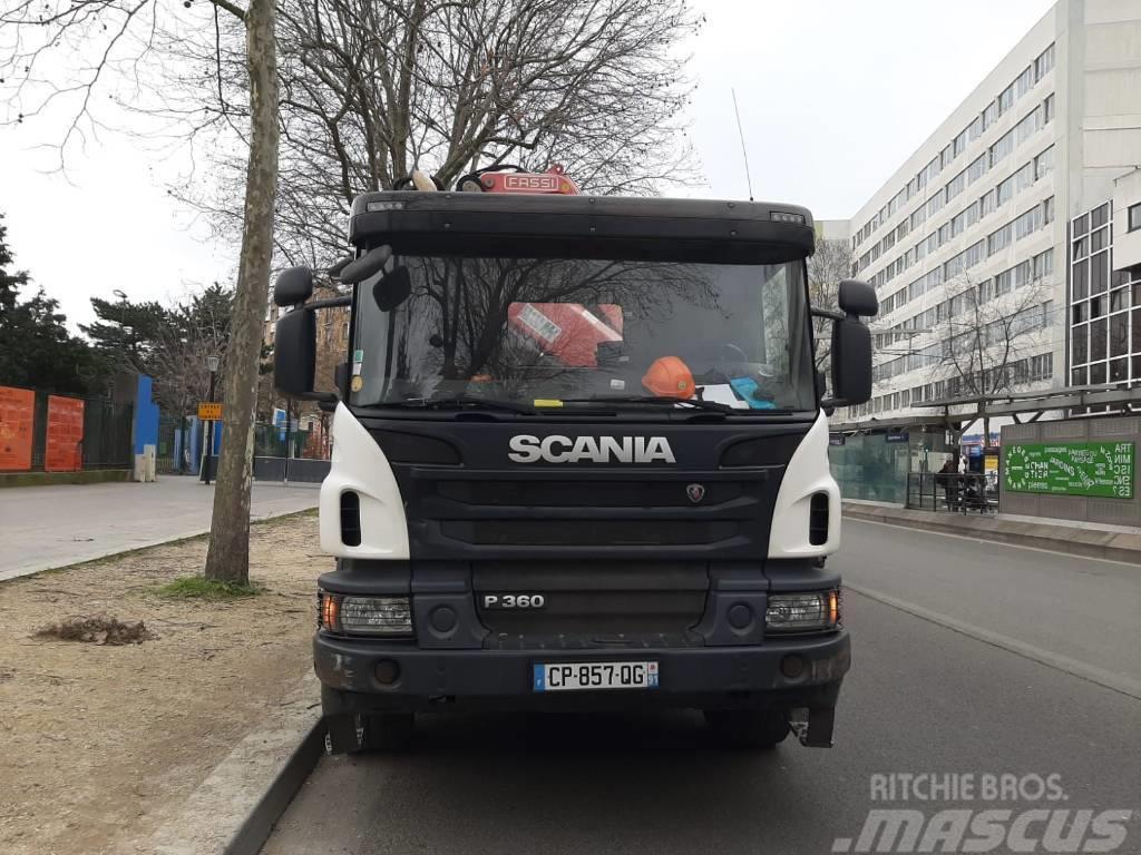 Camion porteur Scania P360 35TM Euro 5 Kranbilar
