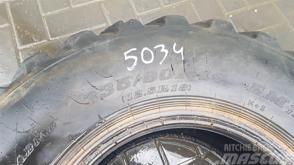 Dunlop SP T9 335/80-R18 EM (12.5R18) - Tyre/Reifen/Band Däck, hjul och fälgar