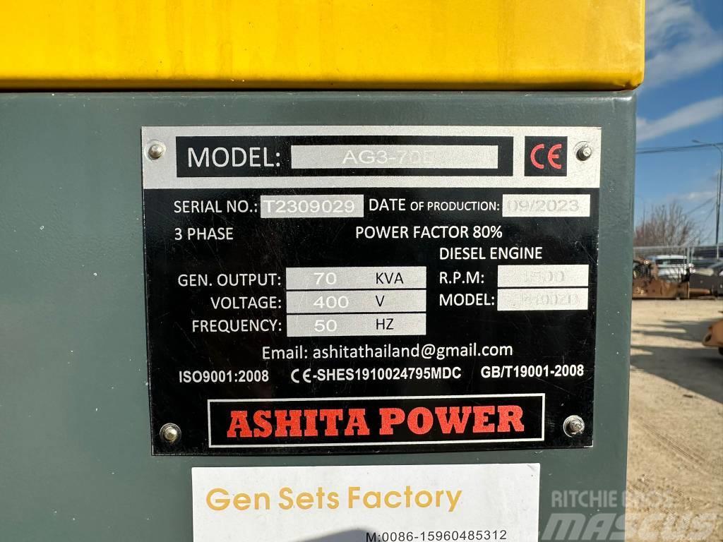 Ashita AG3-70E Dieselgeneratorer