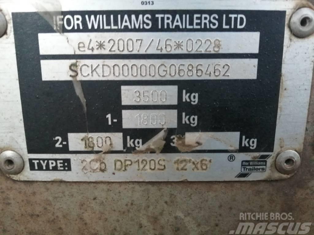 Ifor Williams DP120 Trailer Övriga vagnar