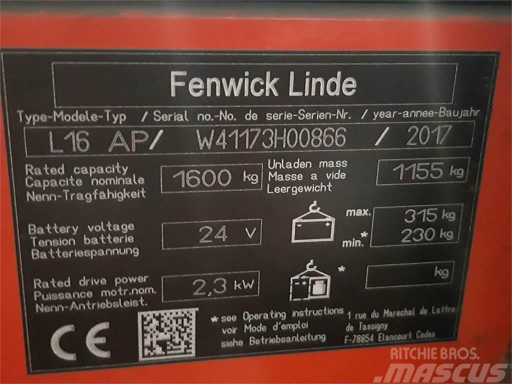Fenwick L16AP Staplare-led