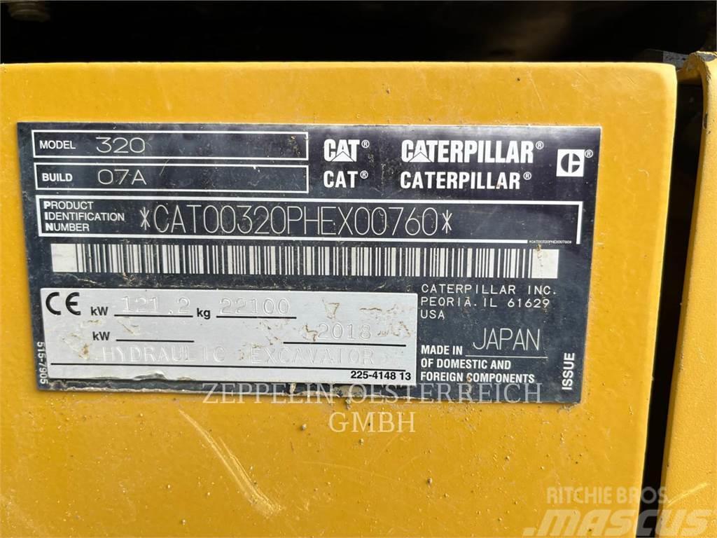 CAT 320-07 Bandgrävare