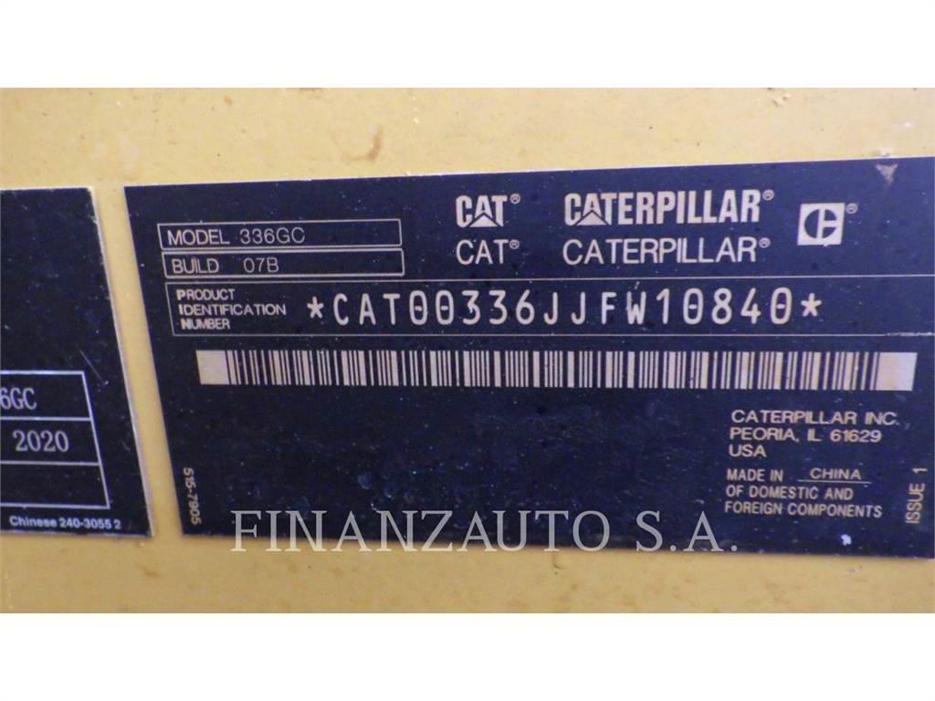 CAT 336GC Bandgrävare