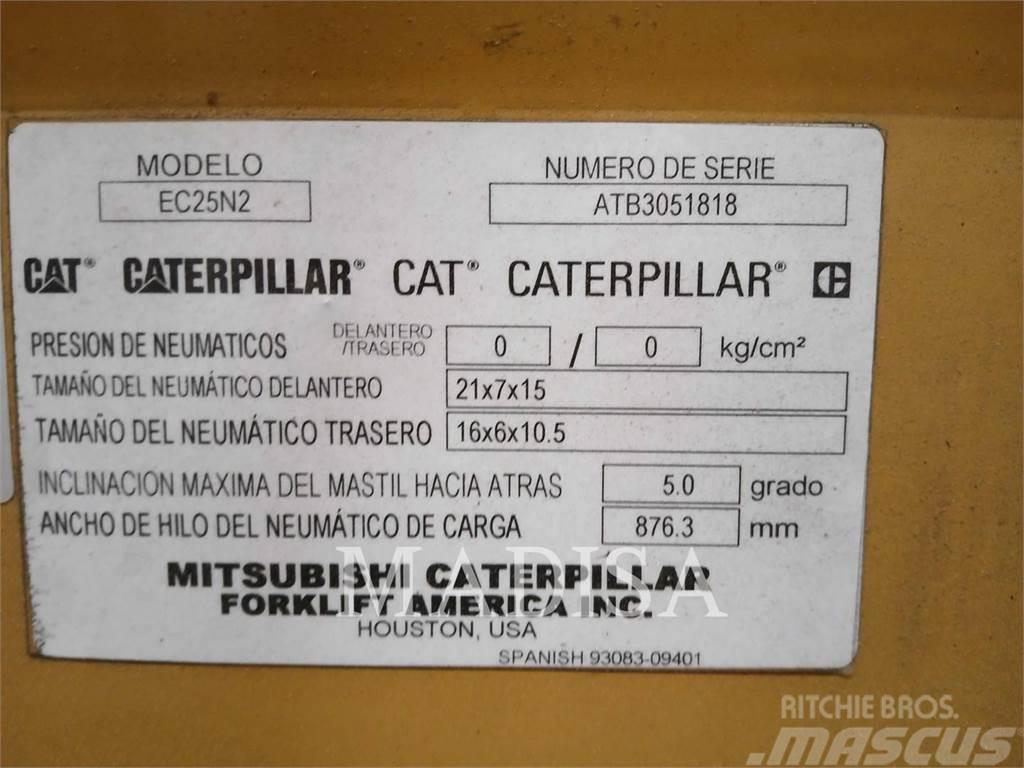 CAT LIFT TRUCKS EC25N2 Övriga motviktstruckar