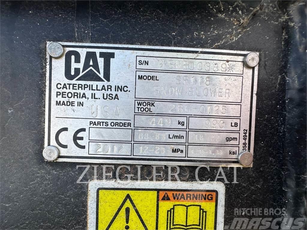 CAT SR118 Snöslungor och -fräsar
