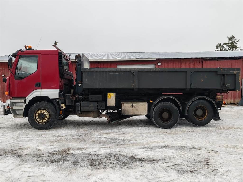 Sisu E11 370 Lastväxlare med kabellift