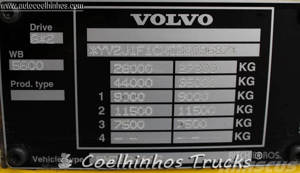 Volvo FM 410 + PK 18002 EH-B Flak-/vinschlastbilar