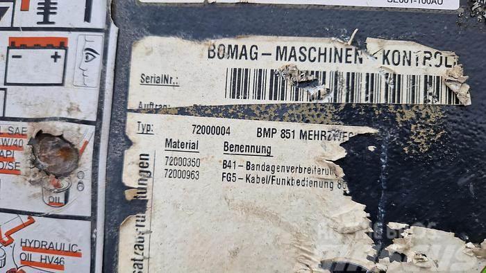 Bomag BMP851 Grabenwalze Andra vältar