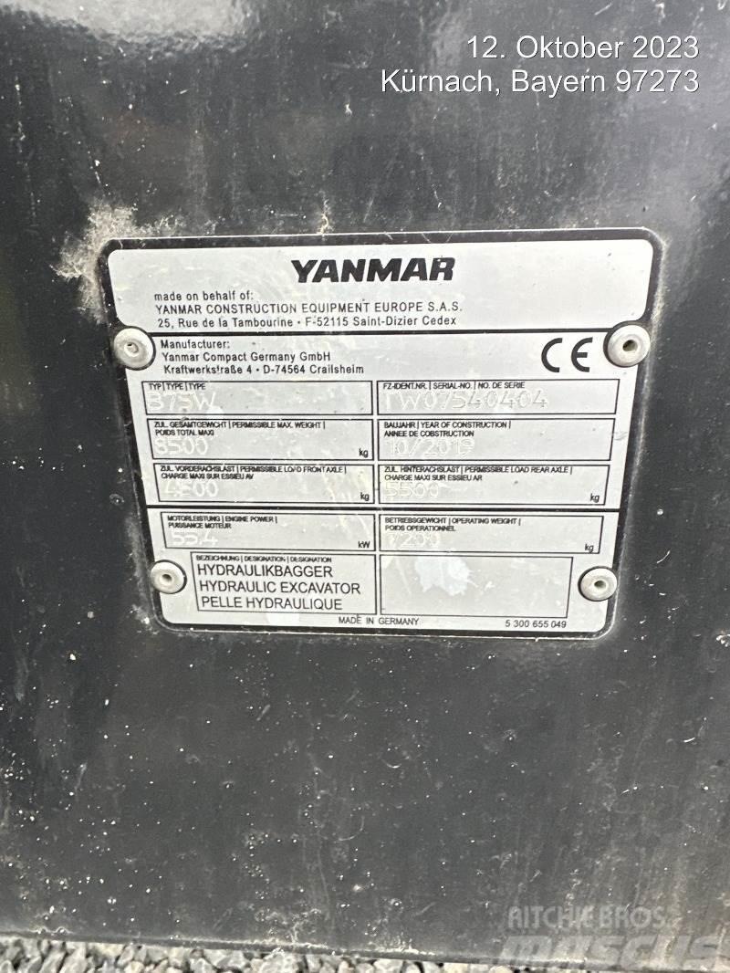 Yanmar B75W Hjulgrävare