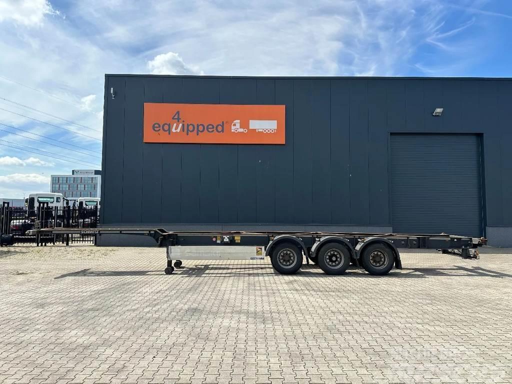Schmitz Cargobull 45FT HC, leeggewicht: 4.240kg, BPW+trommel, NL-cha Containertrailer
