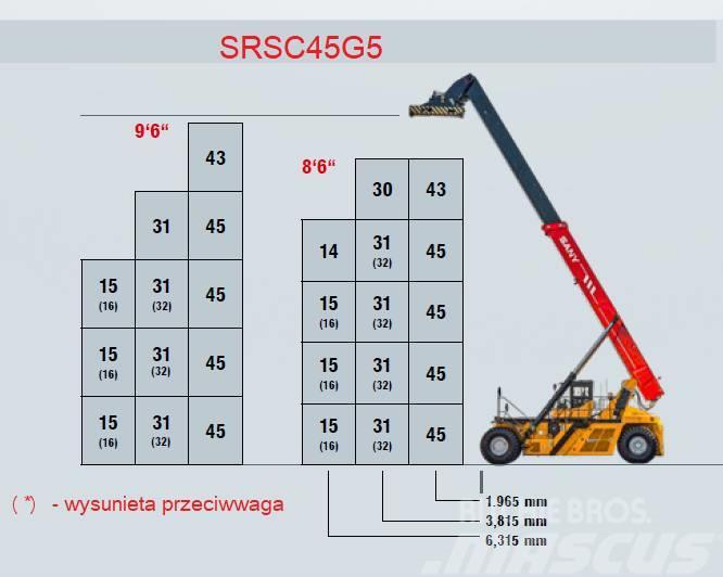 Sany SRSC45G5 Skjutstativtruck