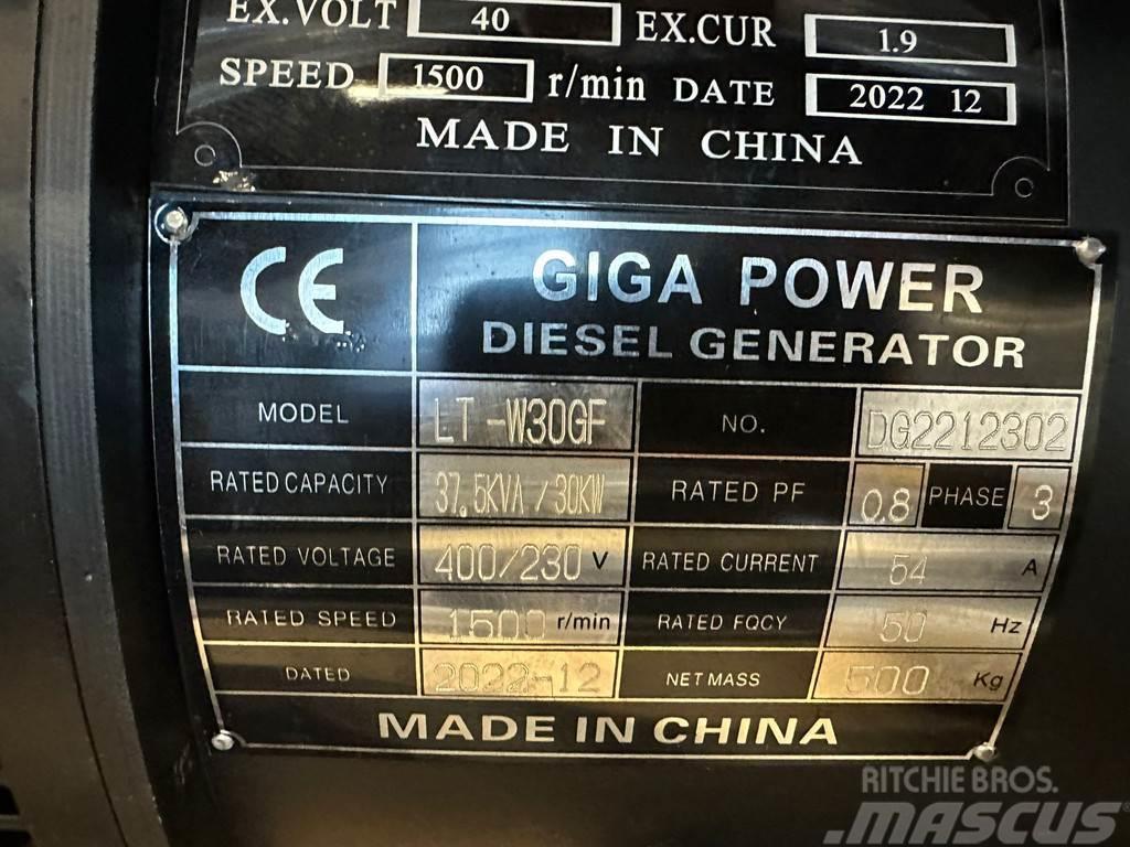  Giga power LT-W30GF 37.5KVA open set Övriga generatorer