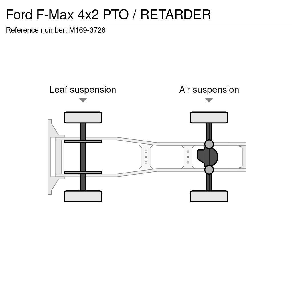 Ford F-Max 4x2 PTO / RETARDER Dragbilar