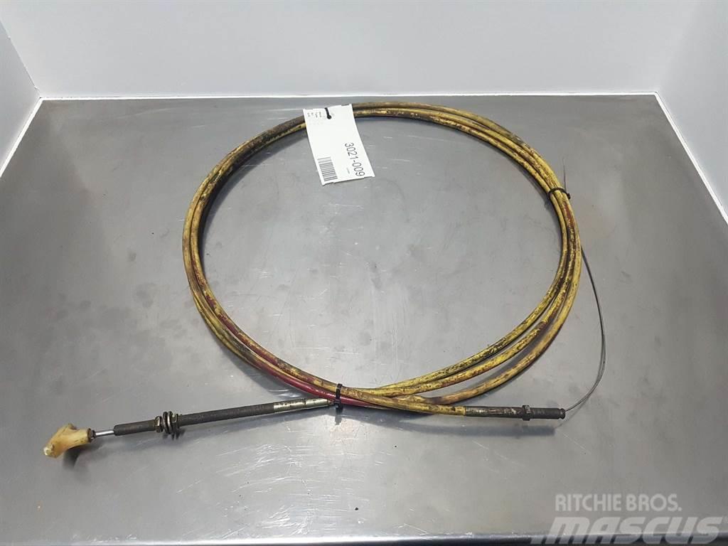 Zettelmeyer ZL801 - Stop cable/Abstellzug/Stopzetkabel Chassi och upphängning
