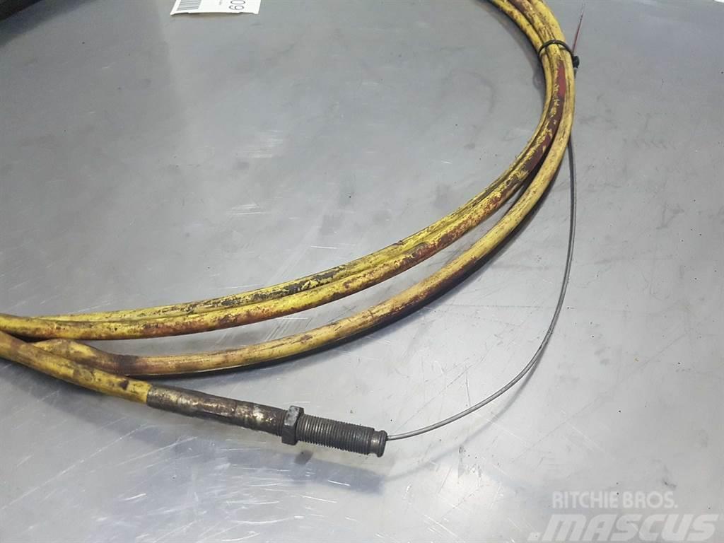 Zettelmeyer ZL801 - Stop cable/Abstellzug/Stopzetkabel Chassi och upphängning