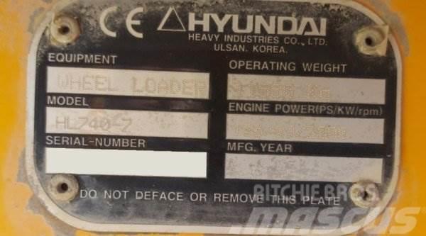 Hyundai HL 740-7 Hjullastare