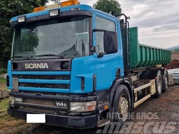 Scania G114 R380 +Combi-Lift Lastväxlare/Krokbilar