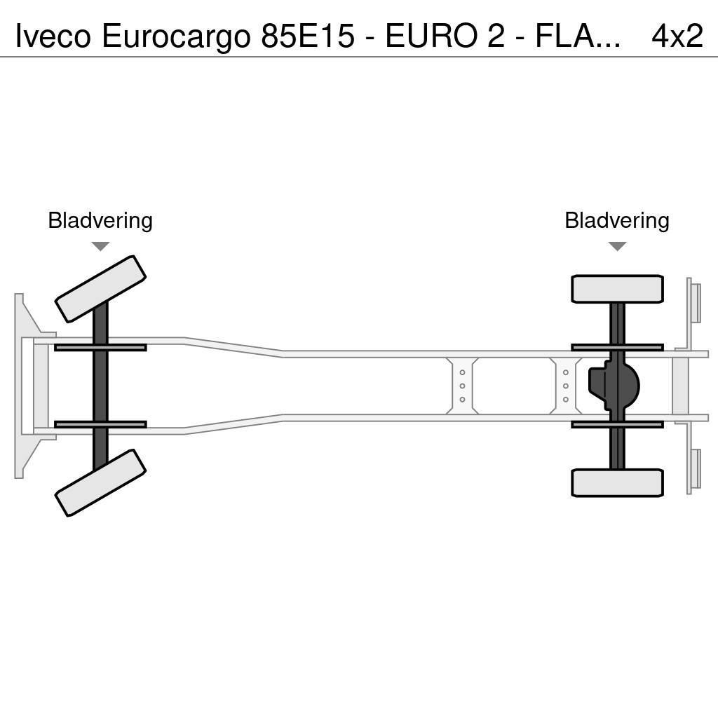 Iveco Eurocargo 85E15 - EURO 2 - FLATBED Flakbilar