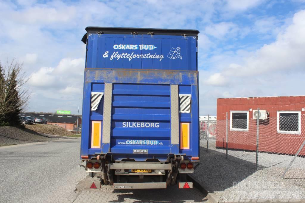 Schmitz Cargobull 3 akslet gardin trailer med lift - skyde/hævetag Kapelltrailer