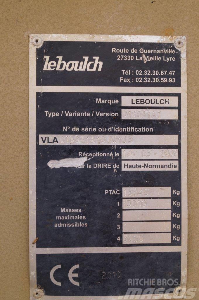 LeBoulch Goliath D16 Fast- och kletgödselspridare