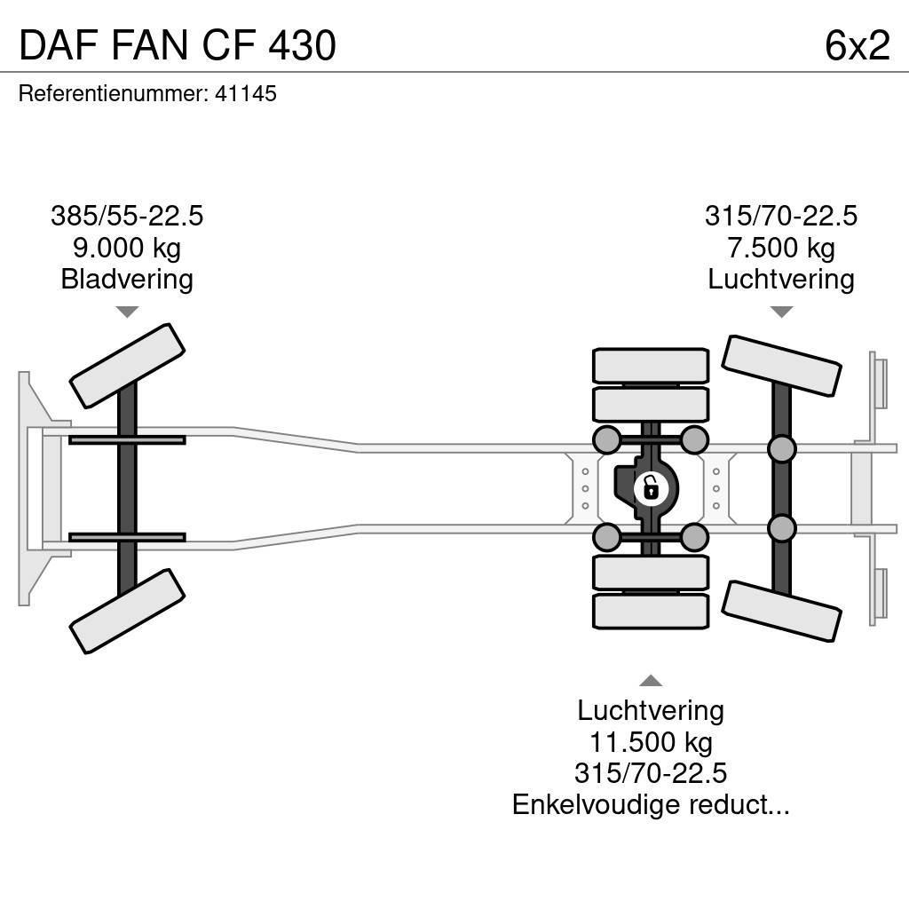 DAF FAN CF 430 Lastväxlare/Krokbilar
