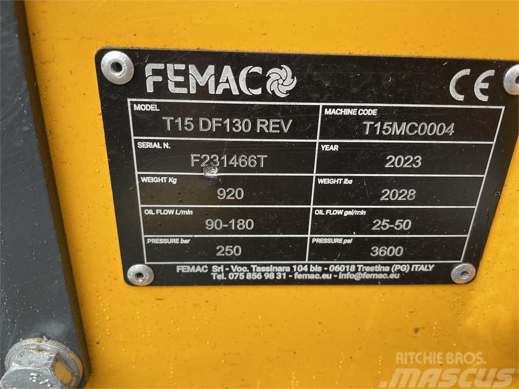 Femac T15 DF 130 REV Skogsfräsar