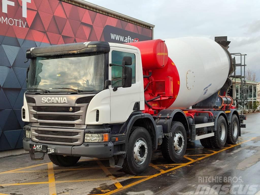 Scania 2018 P 410 E6 AC AUTO TRANSMIXER Cementbil
