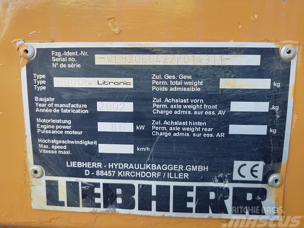 Liebherr R 900 B Litronic Bandgrävare
