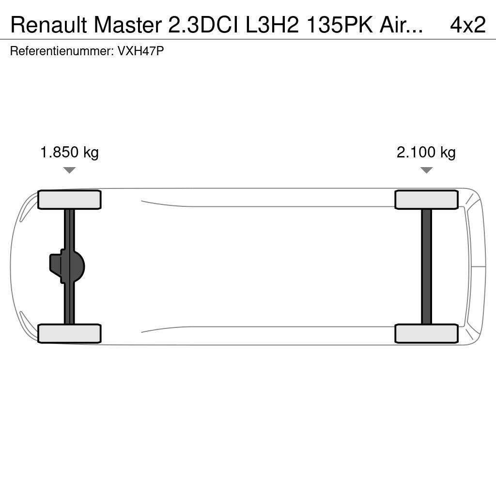 Renault Master 2.3DCI L3H2 135PK Airco Navi Cruisecontrol Lätta lastbilar