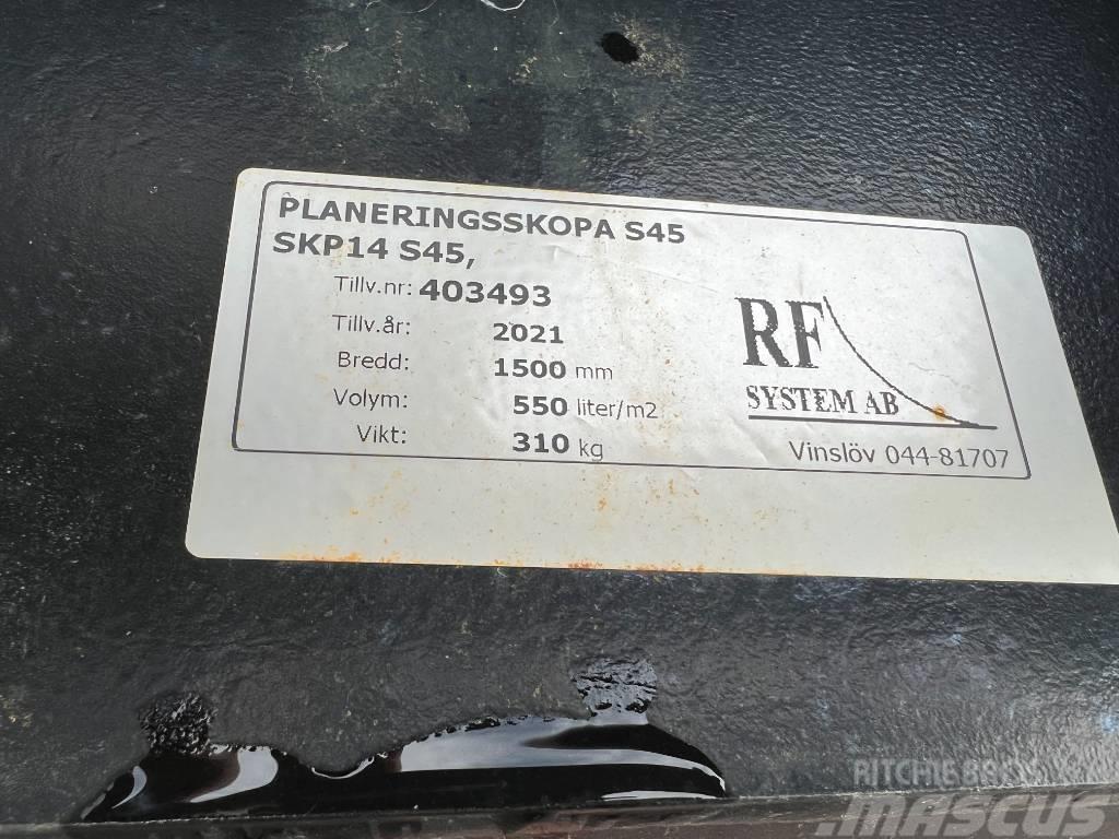  Övrigt Lastning och Gräv RF Skoppaket S45 Grävlastare