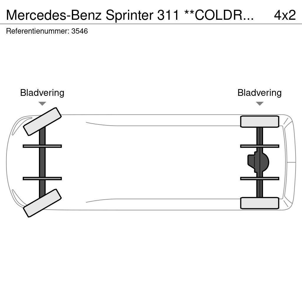Mercedes-Benz Sprinter 311 **COLDROOM-FRIGO-BELGIAN VAN** Skåp Kyl/Frys/Värme