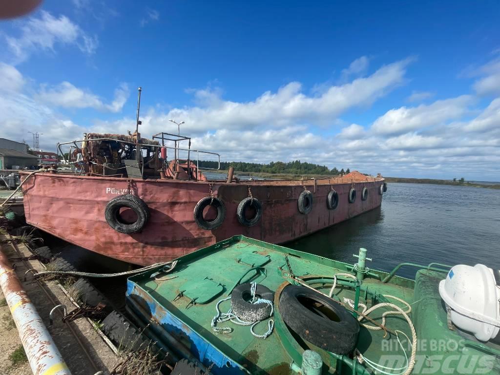 Hopper Barge TP158 Arbetsbåtar, pråmar och pontoner