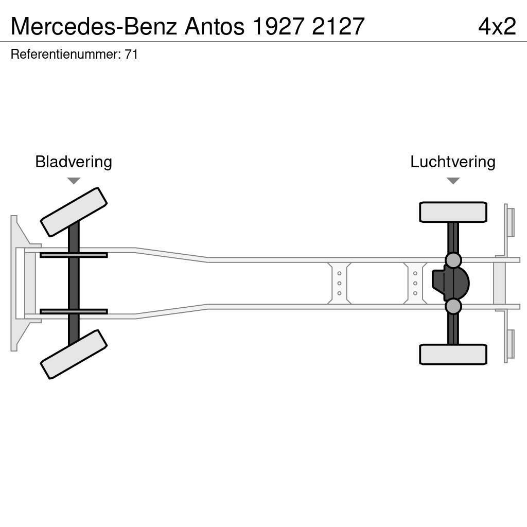 Mercedes-Benz Antos 1927 2127 Skåpbilar