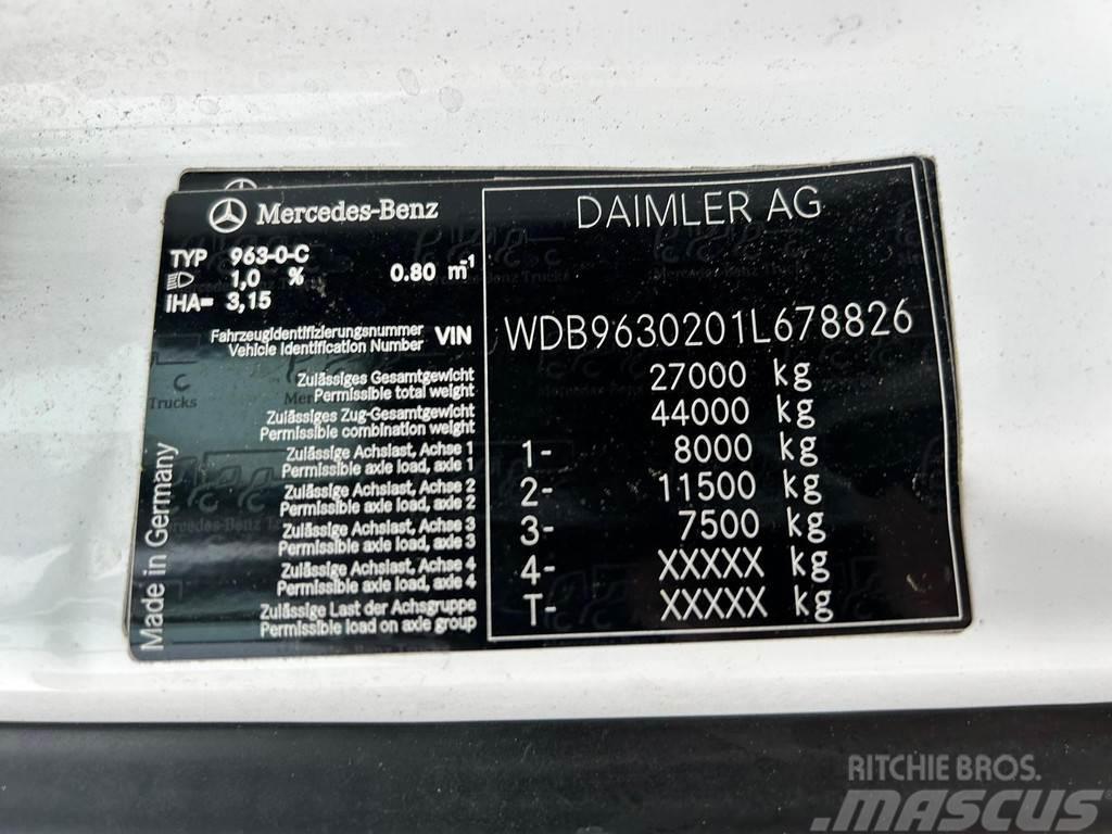 Mercedes-Benz Actros 2542 6x2 + SIDE OPENING + ADR Skåpbilar
