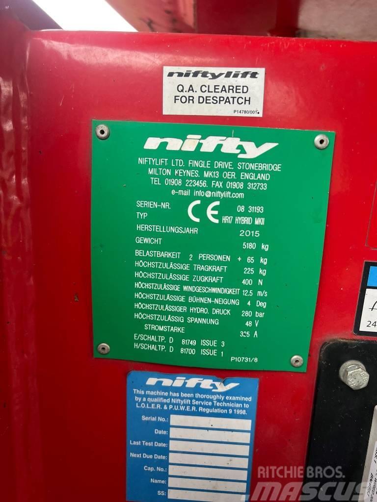 Niftylift HR 17 Bomliftar