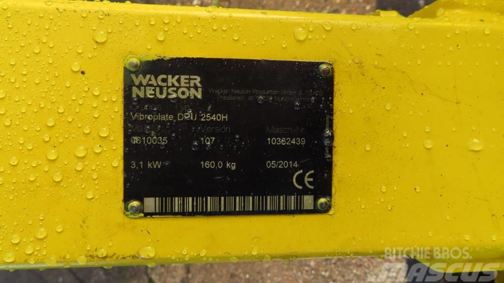 Wacker Neuson dpu 2540h diesel trilplaat/Compactor Plate Markvibratorer