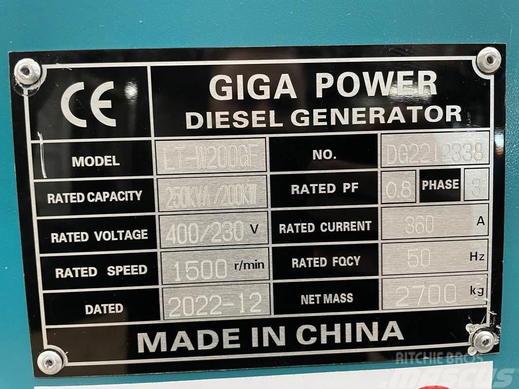  Giga power LT-W200GF 250KVA Silent set Övriga generatorer