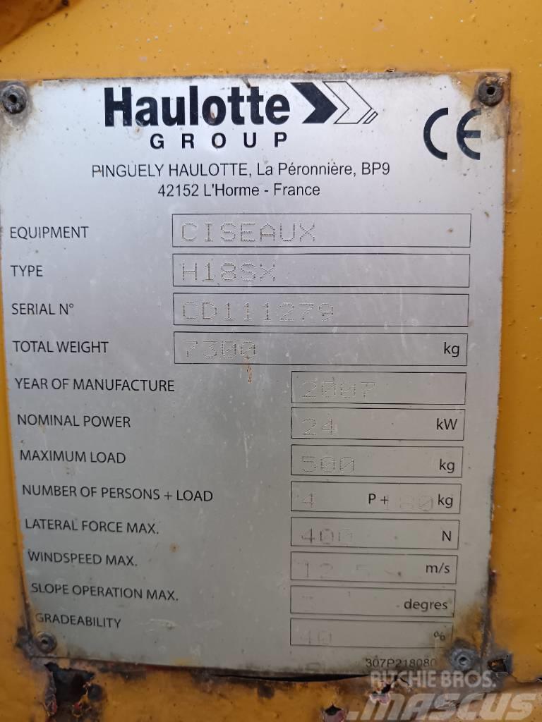 Haulotte H 18 SX Saxliftar