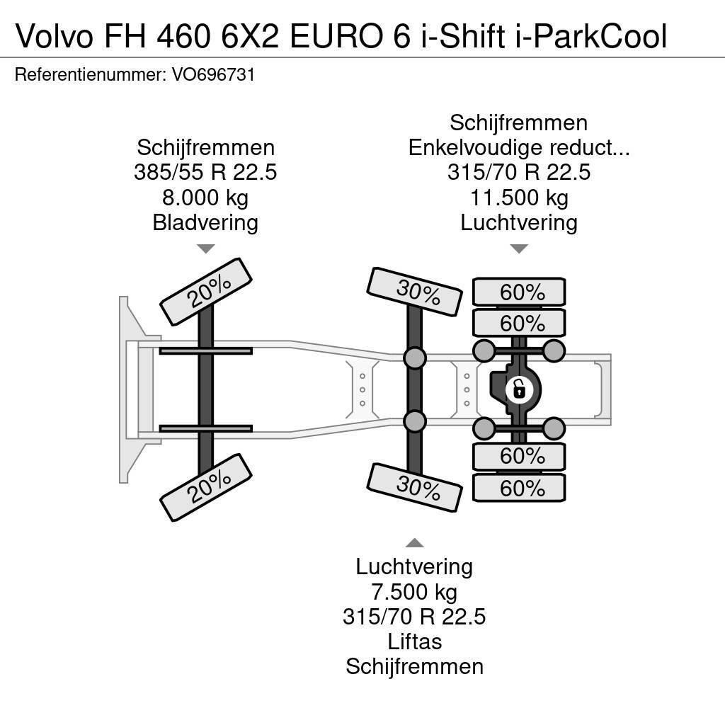 Volvo FH 460 6X2 EURO 6 i-Shift i-ParkCool Dragbilar