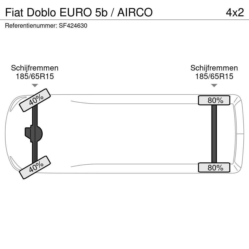 Fiat Doblò EURO 5b / AIRCO Lätta lastbilar